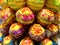 Many flavors of Chupa Chups candy for sell in Bangkok, Thailand Jun 28, 2018