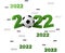 Many Football 2022 Designs on White