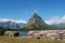 Many Glacier Lodge at Swiftcurrent Lake