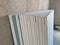 Many green drywall sheets for constructions