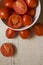 Many juicy tomatoes