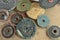 Many kinds of grinding discs for stainless polishing