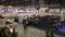 Many lovers of reading, buyers, publishers and books at the book fair. Top view