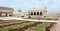 Many palaces at Agra Fort in Agra, India