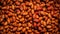 Many roasted peanuts background. Food Backdrop. Generative AI