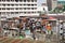 Many shacks at Baclaran district in Manila, Philippines