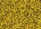 Many small gold square tile mosaic. pattern texture