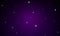 Many stars on a purple background