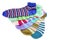 Many Striped Female Ankle Style Socks