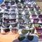 Many sunglasses outdoor market shop