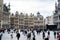 Many tourists visit the most memorable landmark in brussels, Grand-Place. Grande square Grote Markt is the central square of