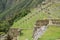 Many of Travelers Exploring the Awesome Ancient Inca Structure of Machu Picchu in Cusco Region, Urubamba Province, Peru