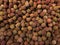 Many tropical fruit Lychee background on market