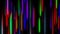 Many vertical neon lighting lines, abstract computer generated backdrop, 3D render