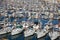 Many yachts lying at Dockyard Creek