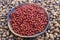 Manzanita berries and acorns