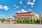 Mao Zedong mausoleum on Tiananmen Square- the third largest squa