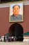 Mao Zedong portraits on the wall