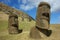 Maoi at easter island