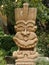 Maori carving sculpture