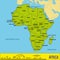 Map of Africa with all countries and their capitals