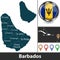 Map of Barbados