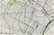 Map of the city of Torino, Turin, Italy