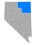 Map of Elko in Nevada