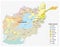 Map of the ethnic groups in afghanistan