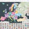 Map of Europe colored by countries with regions borders.