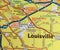 Map Image of Louisville Kentucky
