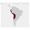 map of the inca empire