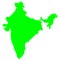 Map India.India Map. Map Of India Vector silhouette.India vector map.