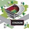 Map Isometric stadium