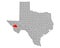 Map of Jeff Davis in Texas