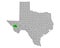 Map of Jeff Davis in Texas