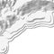Map line of topography. Vector abstract topographic map concept with space for your copy. Black and white wave