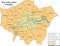 Map of the London boroughs