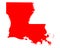 Map of Louisiana