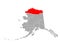 Map of North Slope in Alaska