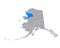 Map of Northwest Arctic in Alaska