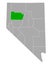 Map of Pershing in Nevada