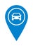 Map pin pointer navigation location car