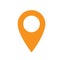 Map pins sign location icon