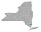 Map of Putnam in New York