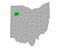 Map of Putnam in Ohio