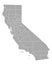 Map of San Franciso in California