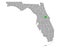 Map of Seminole in Florida