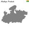 map of state of India