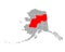 Map of Yukon-Koyukuk in Alaska